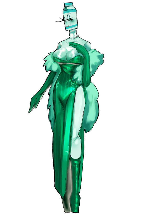 Don't milk her please